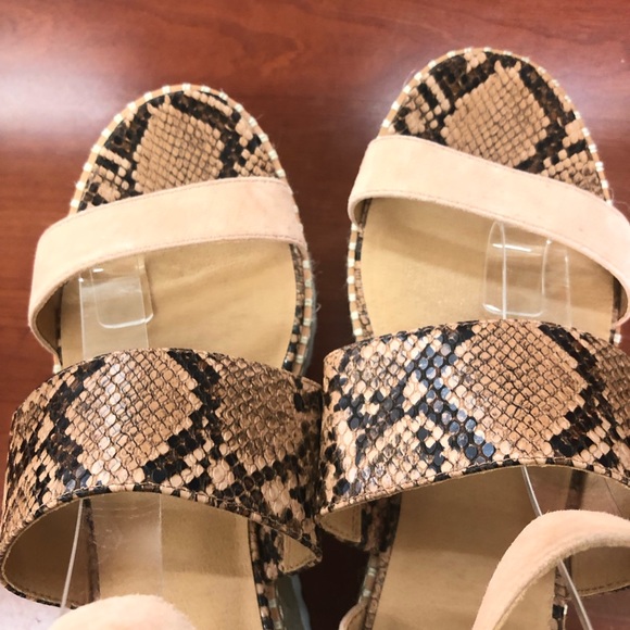 Crown Vintage Wedge Sandals Size 9.5 - Picture 4 of 14